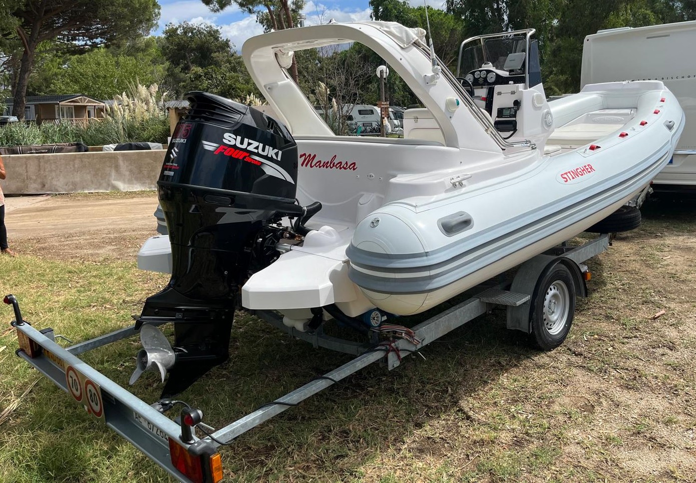 STINGHER 606 + 175 SUZUKI + Carrello Tecnotrail (tutto 2010)<br><a href=dettaglio.aspx?Id=346 >VAI ALLA SCHEDA</a>